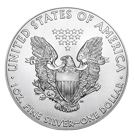 Silbernes American Eagle