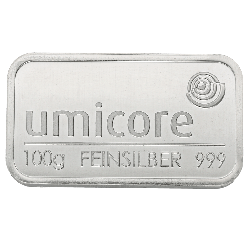 Umicore Silberbarren