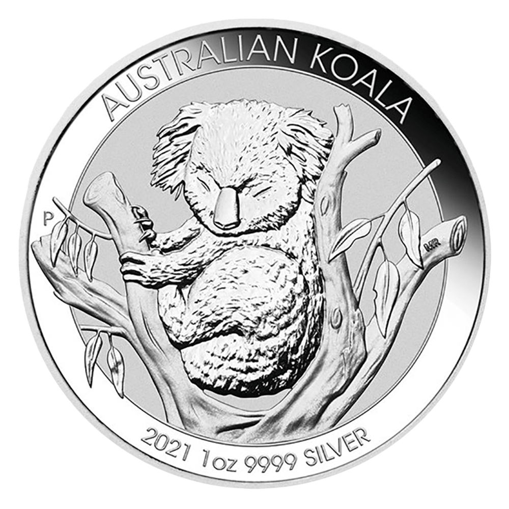 Silbernes Koala