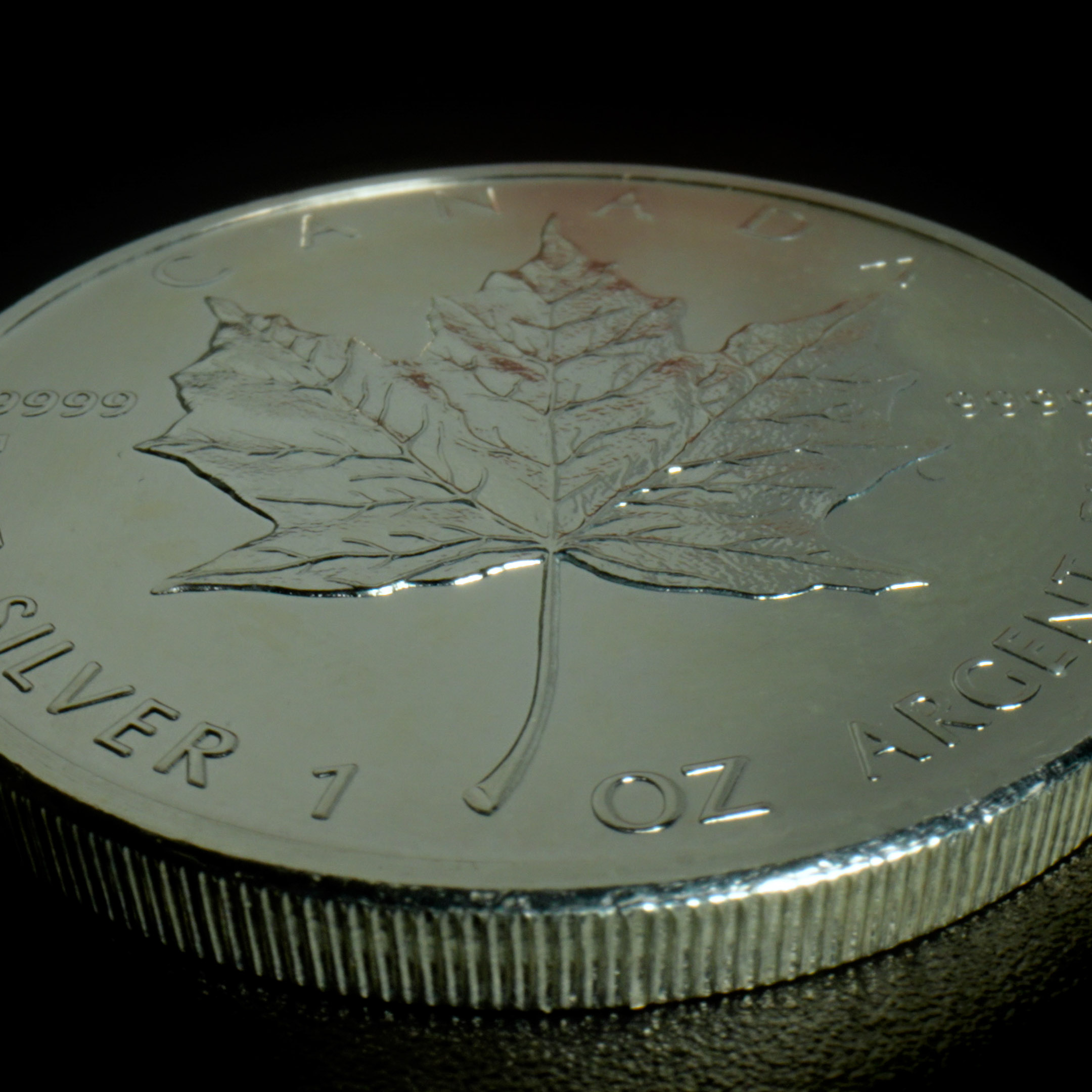 Maple Leaf Silber