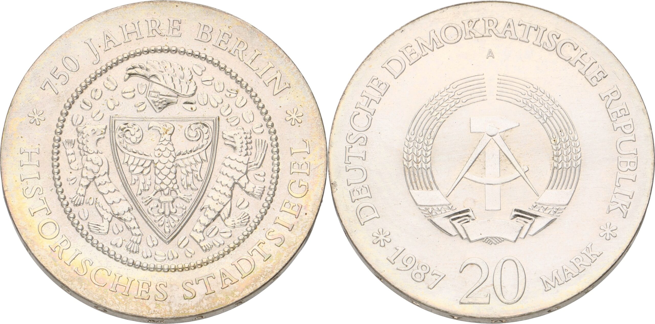Seltene DDR-Gedenkmünzen unter dem Hammer