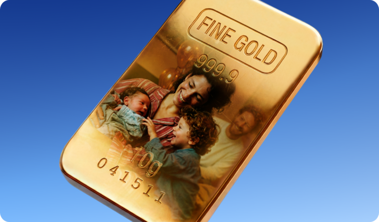 Mach den Moment zu Gold